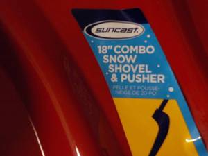 3 Suncast 18 Plastic Shovels...