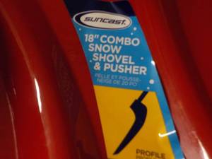 3 Suncast 18 Plastic Shovels...