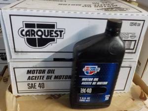 12 Qt Bottles Carquest Motor Oil SA...