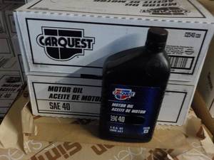 12 Qt Bottles Carquest Motor Oil SA...