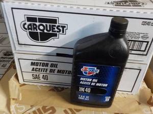 12 Qt Bottles Carquest Motor Oil SA...