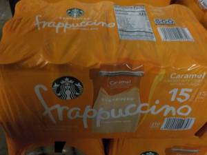 15 Packs Starbucks Frappuccino Cara...