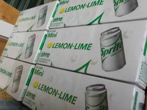 6 - 10 Packs Sprite Lemon Lime Mini...