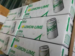 6 - 10 Packs Sprite Lemon Lime Mini...