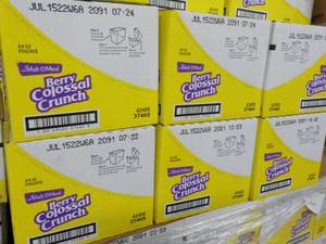 6 Boxes Malt O Meal Berry Colossal ...