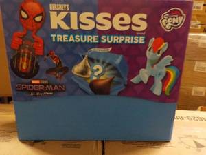 2 - 80 Ct Boxes Hershey Kisses Surp...