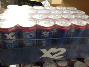 24 pack X2 Endurance Drink...