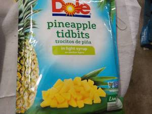 Dole Pineapple Tidbits...