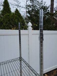lot 50 image: Rolling Metal Rack C