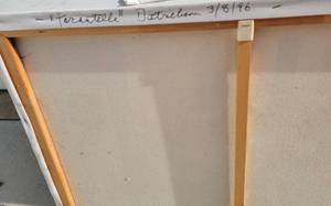 lot 63 image: Oil on Canvas  Tarantelle