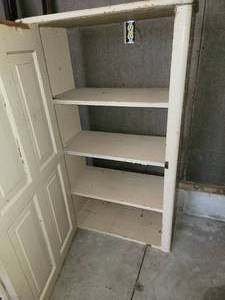 lot 23 image: Old Farmhouse Kitchen Cabinet