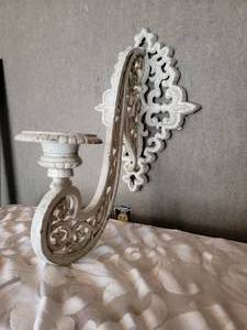 lot 66 image: Heavy Iron Candle Holder