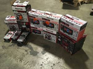 Lot of assorted Vector Portable Powers customer Returns various models and conditions see pictures