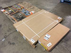Lot of assorted Shelving various models an conditions customer returns see pictures