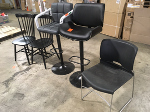Lot of assorted Chairs customer returns review pictures