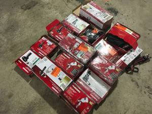 Lot of Assorted Husky Power Tools and Hardware various models and conditions Customer Returns See Terms on Auction