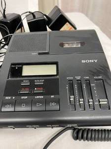 lot 20 image: WOW $$$$ Lot of 3 Sony BM-850 Microcassette DictatorTranscriber - Great Working Condition