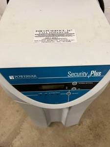 lot 11 image: WOW MSRP $5000 - POWERVAR SECURITY PLUS HUGE Mobile Uninterruptible Power Supply ABCDEF4000-22 - COMMERCIAL GRADE & QUALITY UPS SYSTEM FOR OFFICE COMPUTER HEALTH CARE CENTERS BACKUP SYSTEMS - GREAT CONDITION FOR SPECS SEE PDF