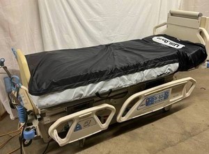 lot 43 image: WOW MSRP $28,000 Hill-Rom P1900 Critical Care Hospital Bed WCHAIR Position (Patients Can Walk Right Out Of Bed), Scale, Bed Exit Alarm, Free Used Pressure Relief Mattress, Powered Flexafoot (Adds 12To Length) -Works Great 1st Pic Is A Stock Pic