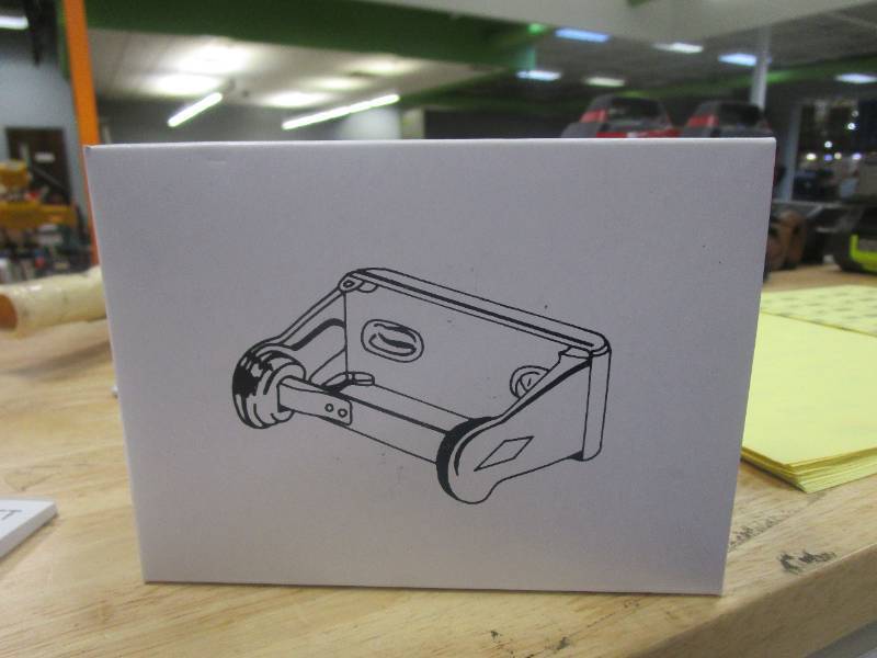 Impact IMP2500 Single Roll Toilet Tissue Dispenser 6.5X4.5X2.75, Chrome (NEW IN BOX)