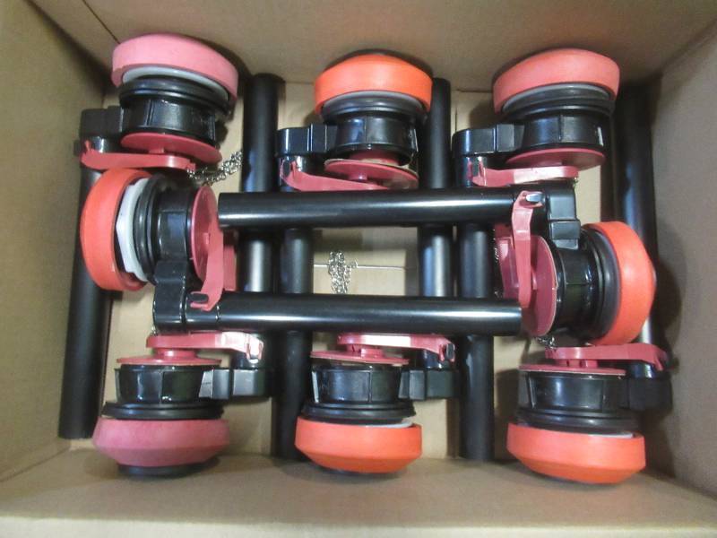 2 Cases of (8) Fluidmaster 507A Toilet Tank Flush Valves. - SOLD AS IS