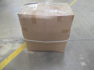 25 x 21 Acrylic Tan Linen Outdoor Deep Seat Lounge Cushion Set - SOLD AS IS.