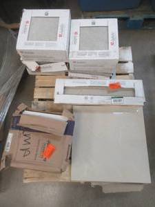 Large Pallet of Miscellaneous Tile and Flooring (Some Tiles are broken, Most are fine). SOLD AS IS.