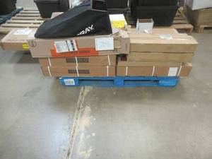 Large WholesaleSalvage Pallet of Building Materials, Furniture, and More These items may be missing parts, be mispackaged, ScratchedDent or be just Fine. SOLD AS IS