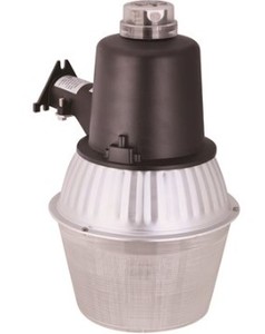 Monument Outdoor Security Floodlight With Aluminum Housing 297152 - NEW SOLD AS IS.