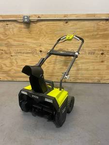 lot 10 image: RYOBI (RY40805VNM) 40V Snow Blower (Tool Only)