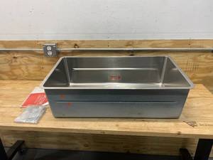 lot 84 image: FRANKE Stainless Steel Sink