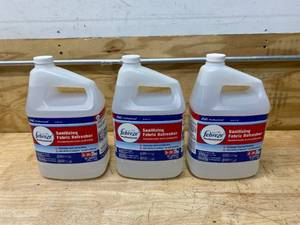 lot 69 image: FEBREZE PROFESSIONAL Lot of 3 Bottles of- Sanitizing Fabric Refresher (1 gal each)