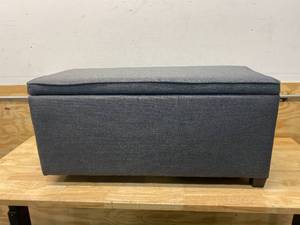 lot 75 image: ROOM ESSENTIALS Storage Ottoman- Removable Top- 35-12 L x 16-12 W x 17 H