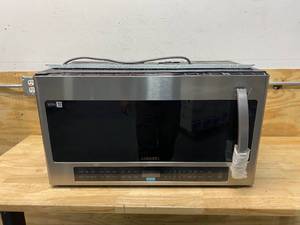 lot 85 image: SAMSUNG 2.1 cu. ft. Over-the-Range Microwave with Sensor Cook in Stainless Steel