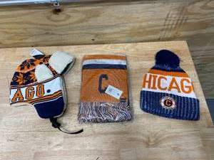 lot 100 image: Chicago Winter Gear (Bears Colors)