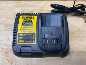 lot 108 image: DEWALT DCB115 12v20v Max Lithium ION Battery Charger