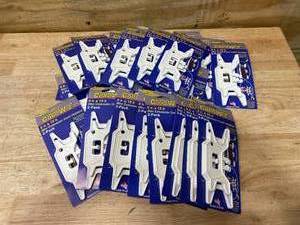 lot 112 image: CORDWIZ Lot of 25 Packs of- 6 ft. & 15 ft Mini Extension Cord Holders (2 per pack)