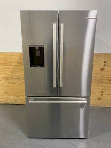 lot 150 image: BOSCH 500 Series 36 in. 21.6 cu. ft. French Door Refrigerator in Stainless Steel with Fastest Ice Maker, Counter Depth