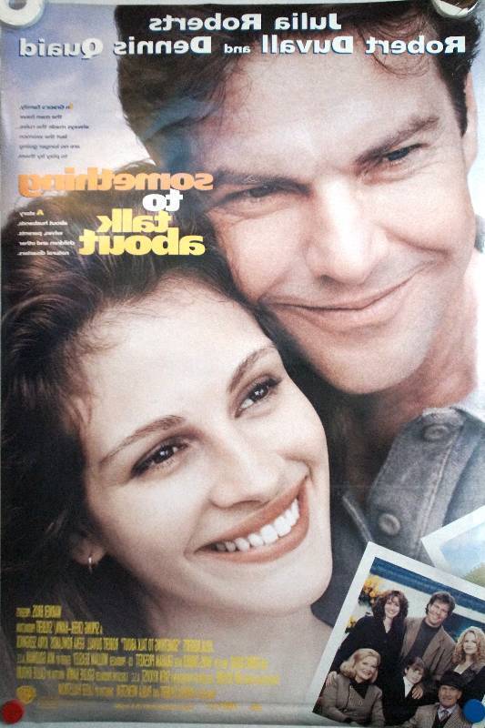 lot 18 image: Something to Talk About (1995) Original Theater Lightbox Promo Poster