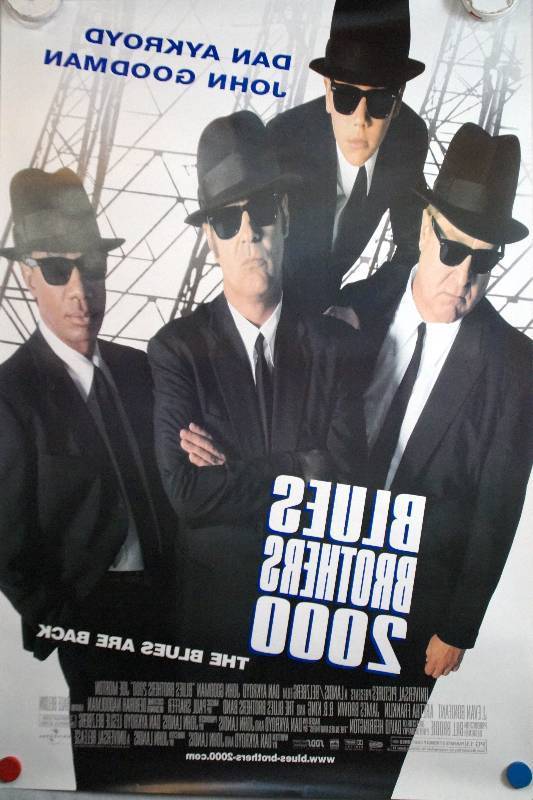 lot 26 image: Blues Brothers 2000 (1997) Original Theater Lightbox Promo Poster