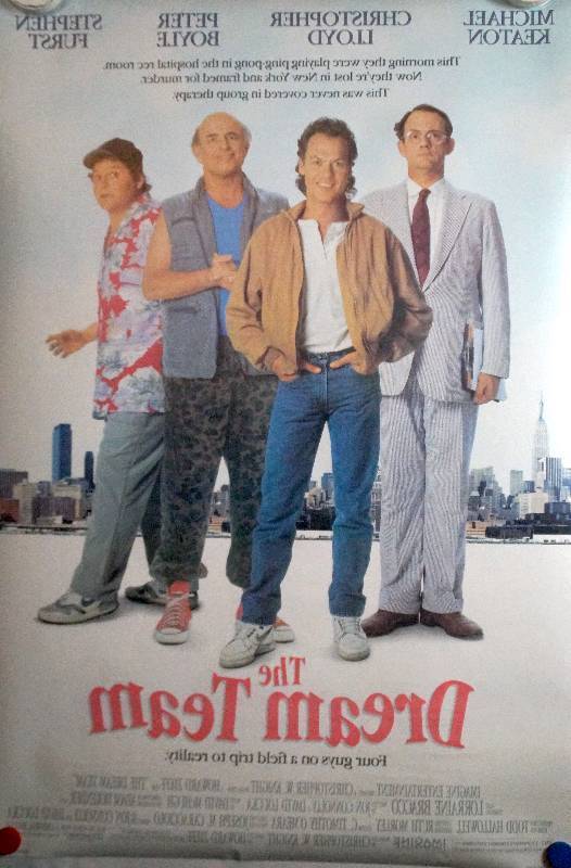 lot 27 image: The Dream Team (1989) Original Theater Lightbox Promo Poster