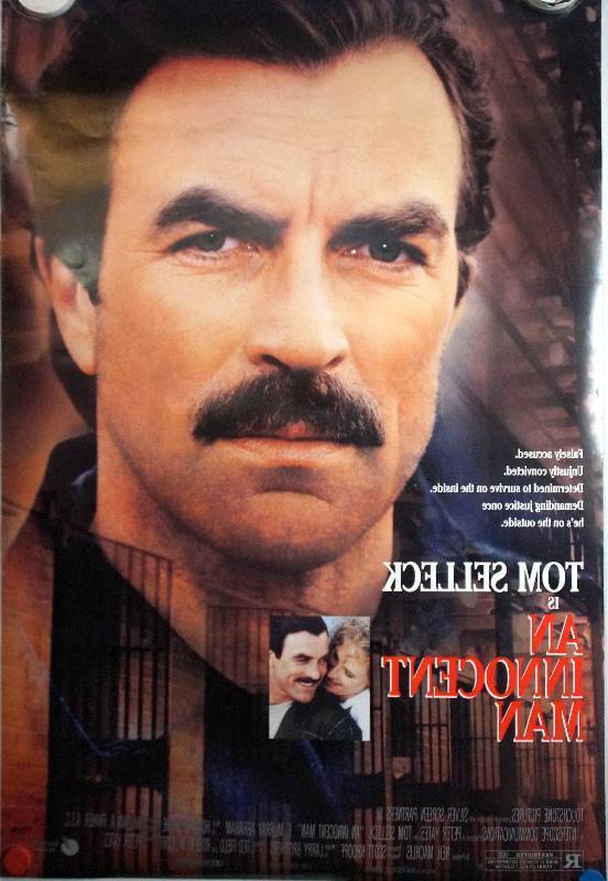 lot 33 image: An Innocent Man (1989) Original Theater Lightbox Promo Poster