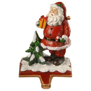 lot 10 image: National Tree Company 6 Santa Stocking Holder