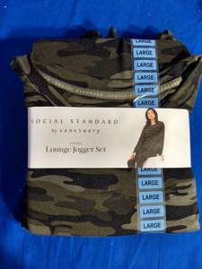 lot 67 image: Social Standard Brand Lounge Size Large Jogger Sets (Brand New)