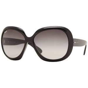 lot 9 image: Ray-Ban Womens Jackie Ohh II Sunglasses - BlackGray Brand New with Case