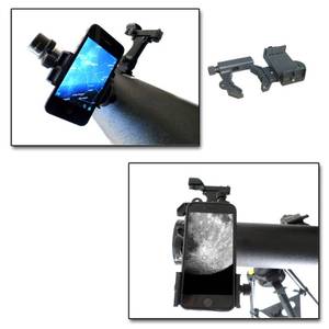 lot 132 image: Galileo 95mm x 800mm Reflector Telescope with Smartphone Adapter