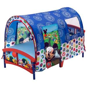 lot 160 image: Delta Mickey Mouse Toddler Tent Bed