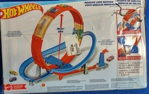 lot 173 image: The Hot Wheels Massive Loop Mayhem Track Set (Brand New)