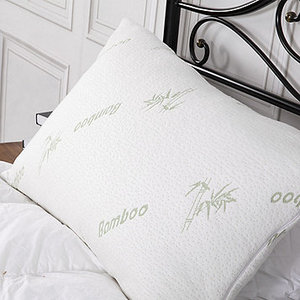 lot 179 image: Rayon from Bamboo Memory Foam Pillow 2-Pack - Standard