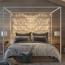 lot 59 image: OVE Waterfall Curtain String Lights 1200 LED Bulbs with Remote Control
